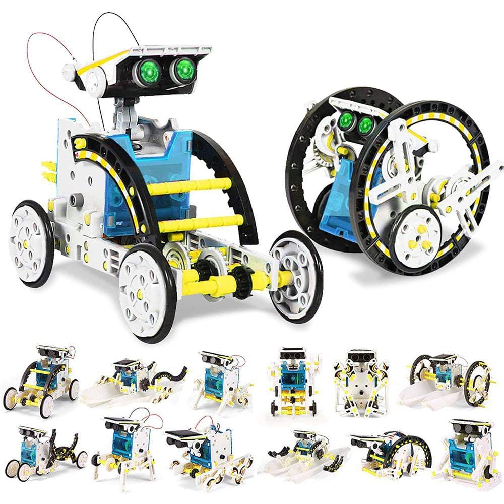 Brinquedo educacional Solar Robot STEM UUSTAR 13 em 1 por 8 a 12 anos