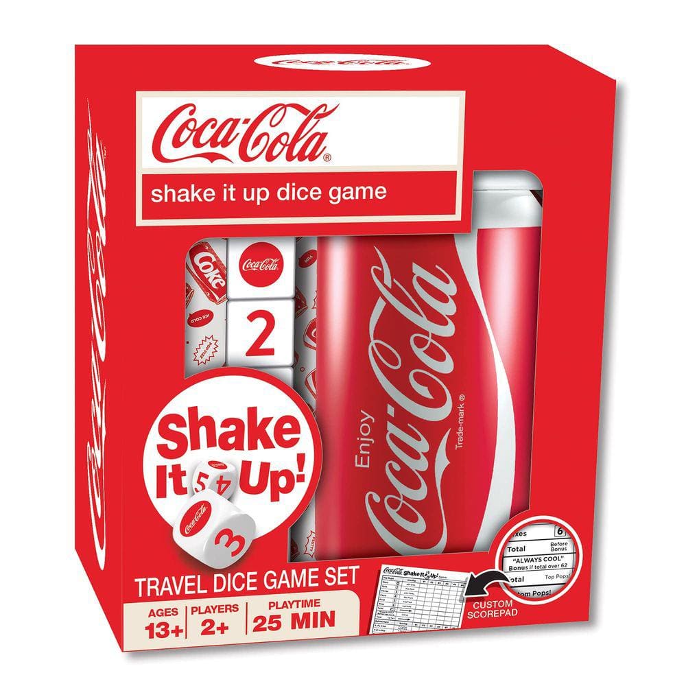 Dice Game Masterpieces licenciou oficialmente o Coca-Cola Shake