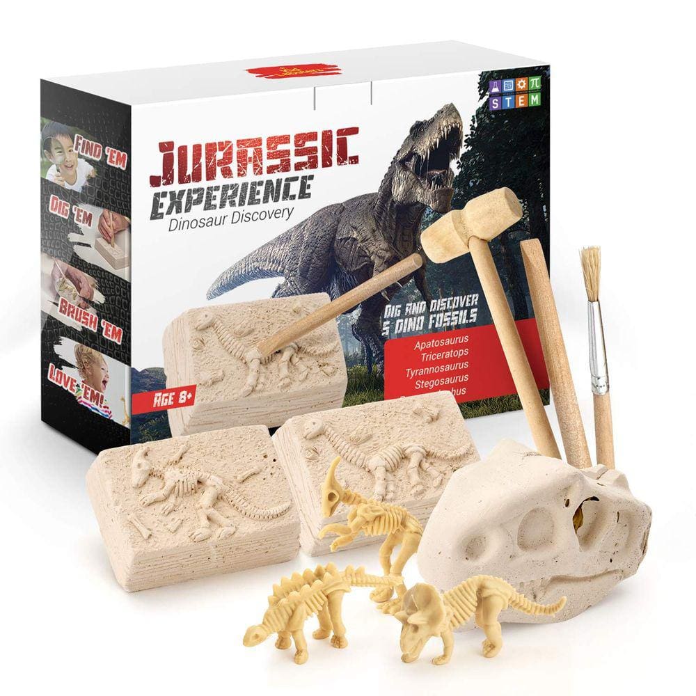 Kit de jogo Dinosaur Fossil Digging Kid Labsters Jurassic Exp