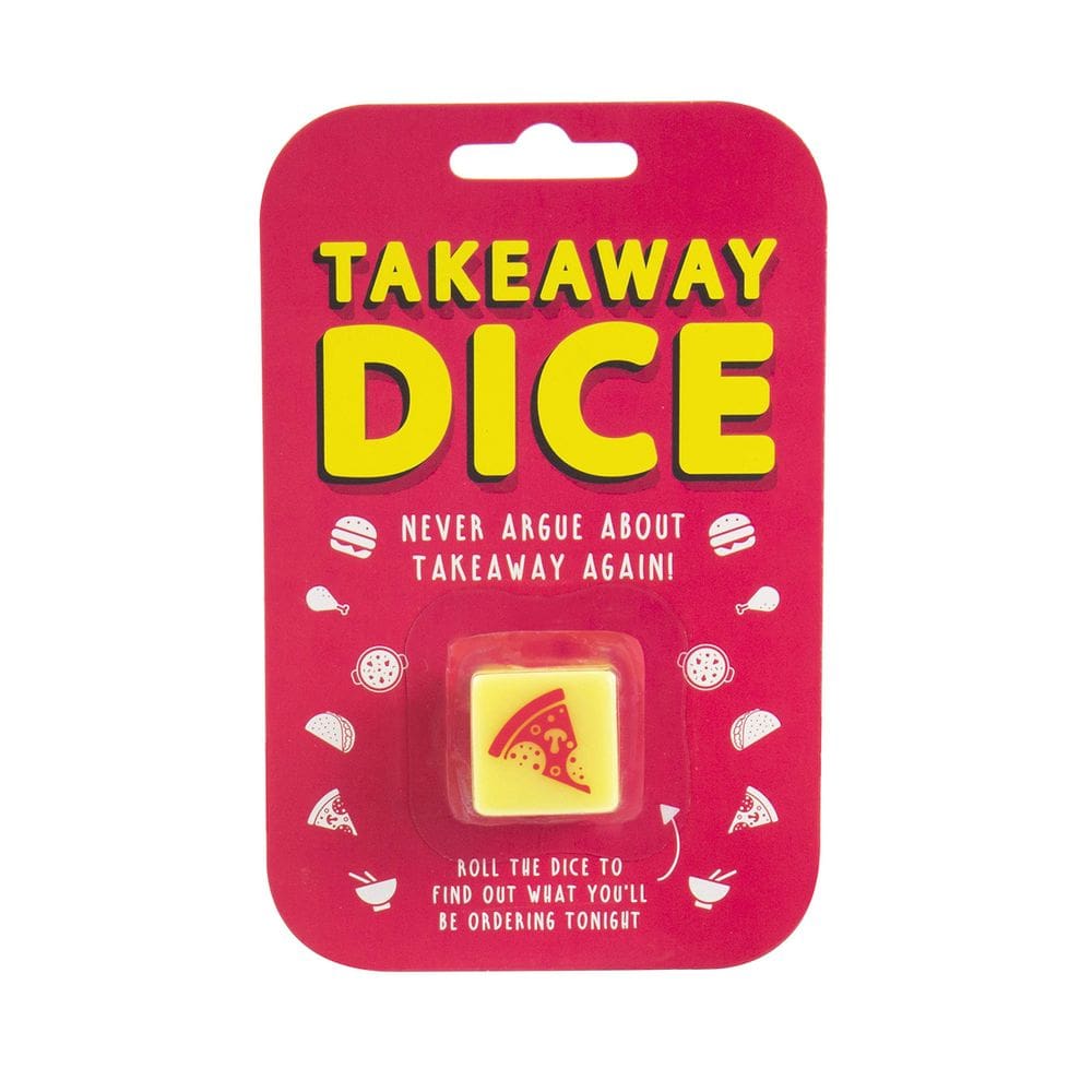 Tomada de decisão Dice Gift Republic Take Out, Medium, AMARELO