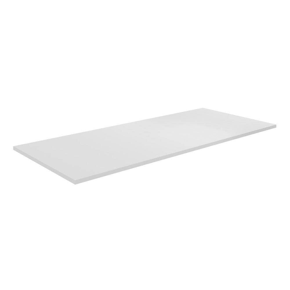 Tampo Balcão Gabinete de Cozinha 120cm 100% MDF Branco - Desk Design