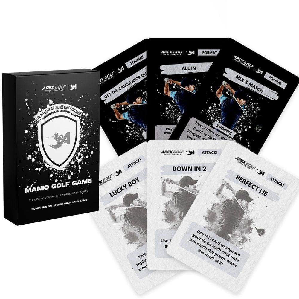Jogo de cartas de golfe Apex Golf Performance para adultos