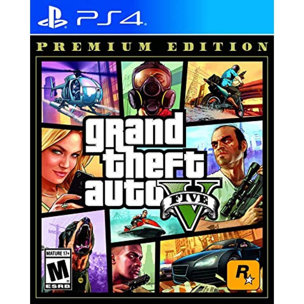 GTA 5 Premium Edition Ps4 Lacrado
