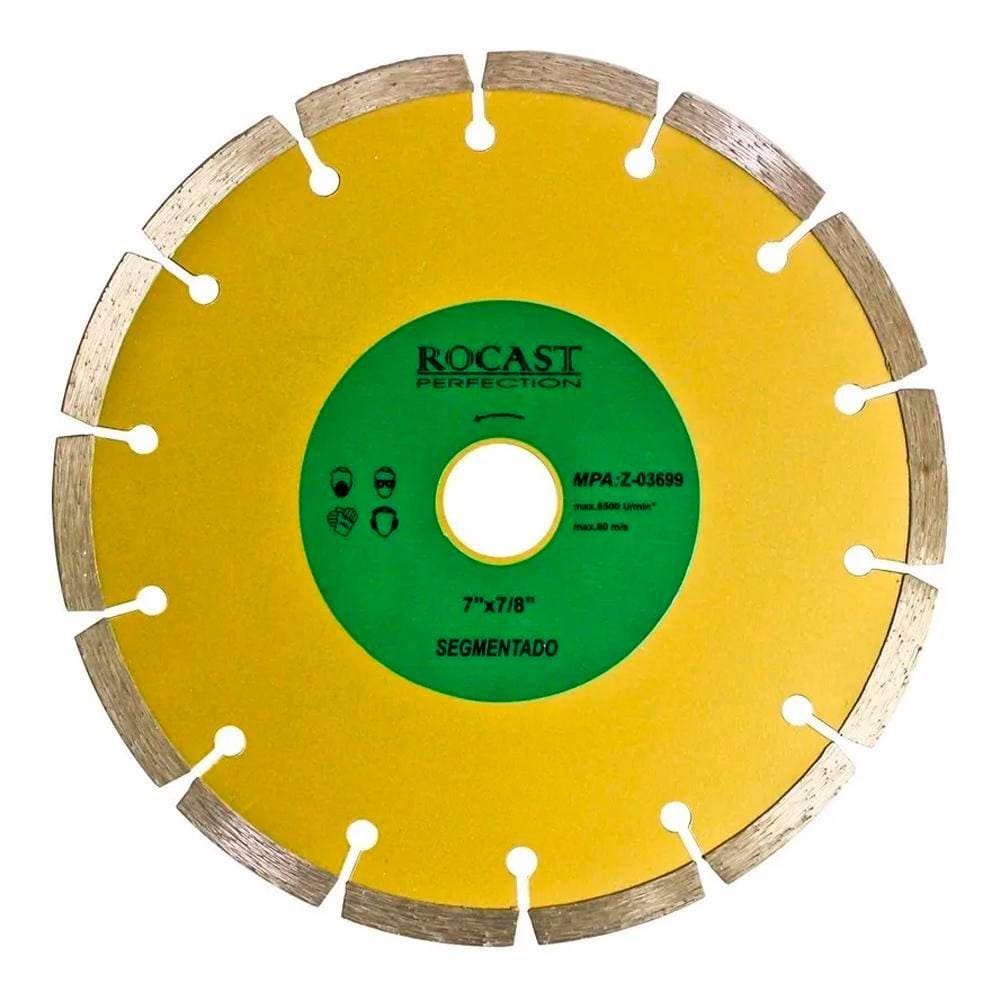 Disco Diamantado 7 x 7/8" - Rocast 34,0004