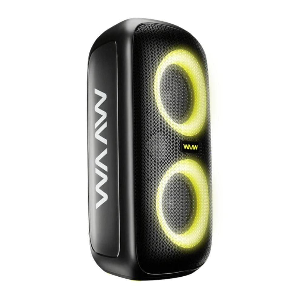 Caixa Bluetooth 100W RWS WAAW by ALOK Boombox Infinite 100, Resistente a Respingos