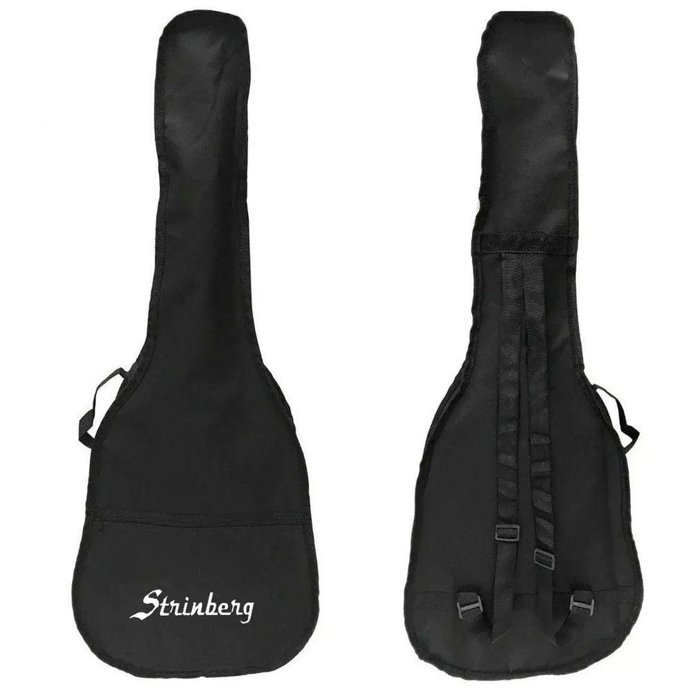 Capa Simples Para Violão Strinberg Folk Com Alças E Bolso