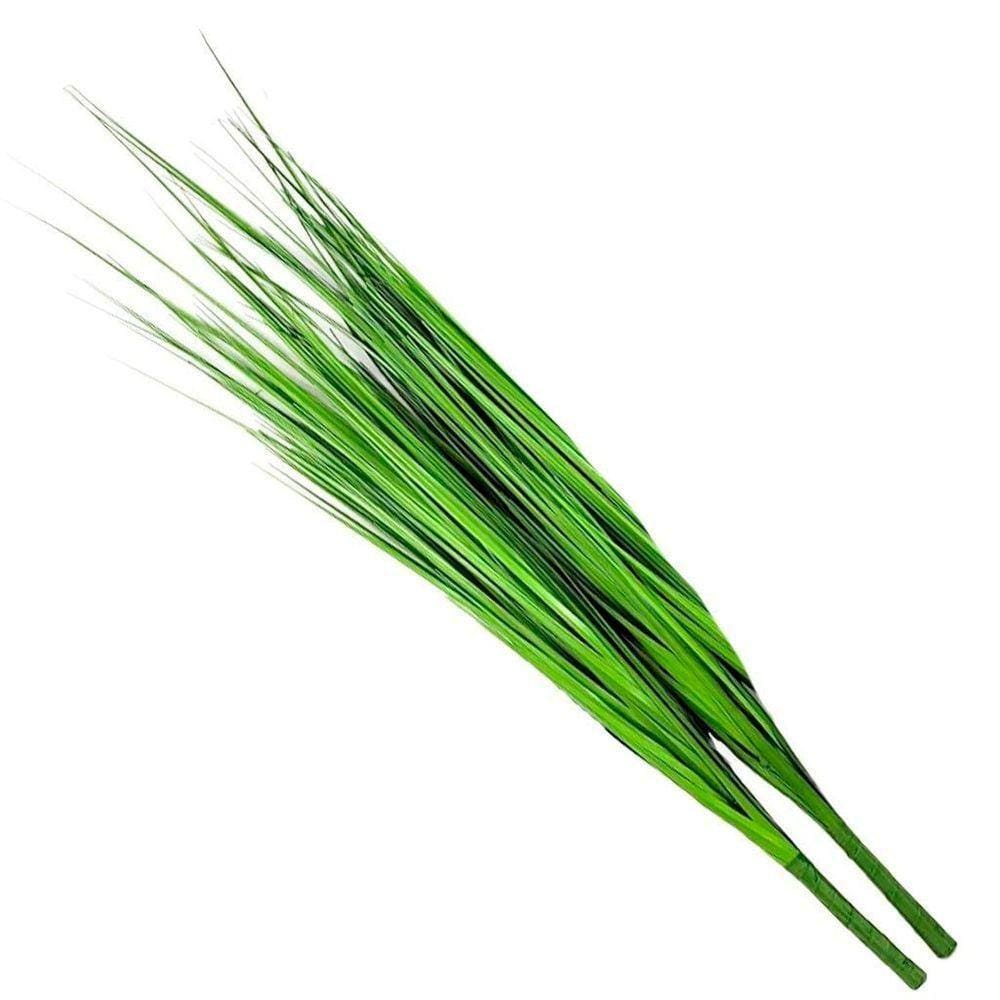 Kit 6 Folhagens Capim Verde Artificial 78cm