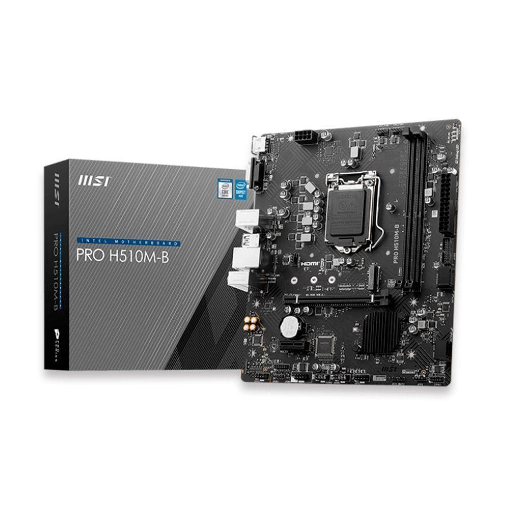 Placa Mae Msi Pro H510m-b Intel Lga 1200 911-7e05-006