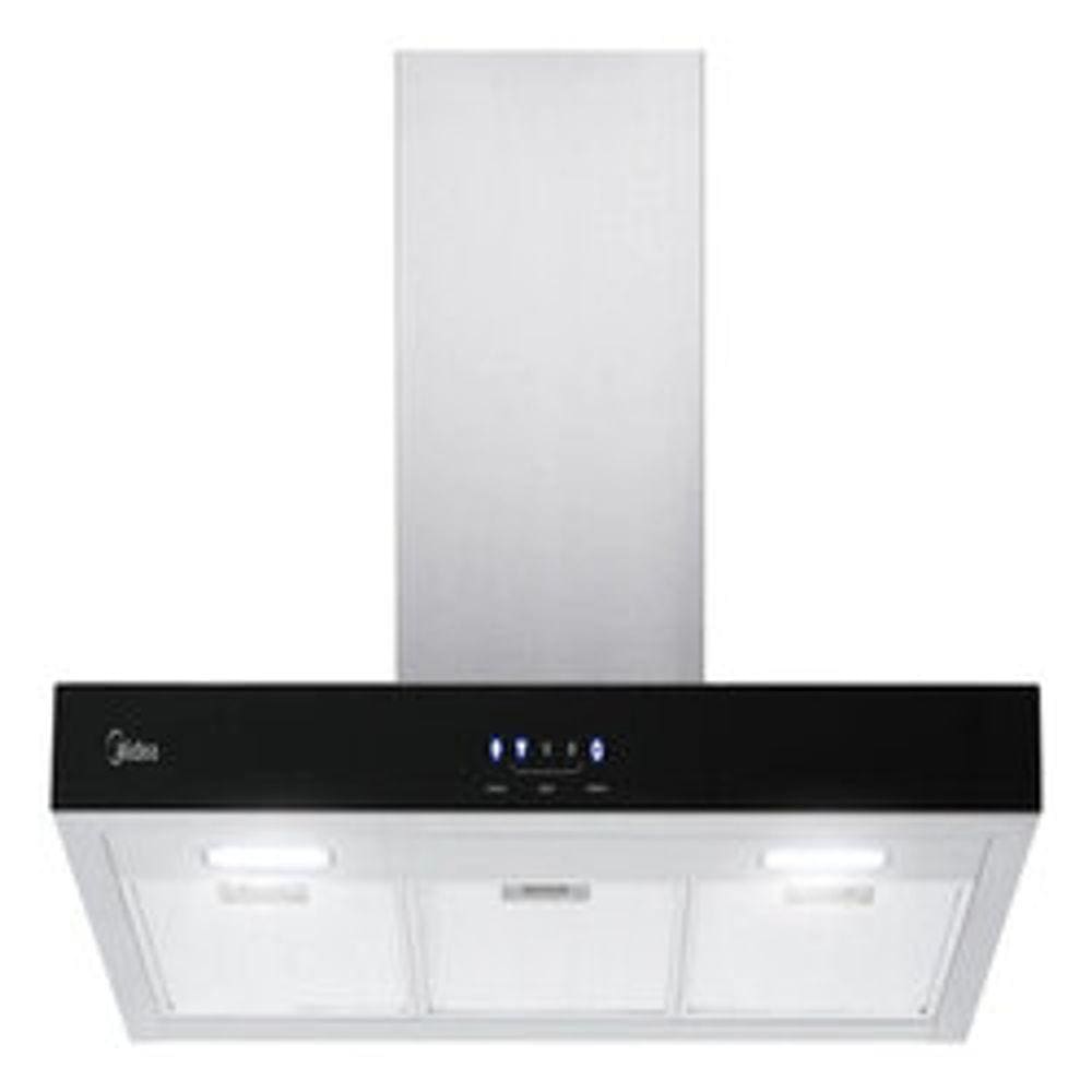 Coifa De Parede Inox E Preto 90cm Protouch 220v - Midea