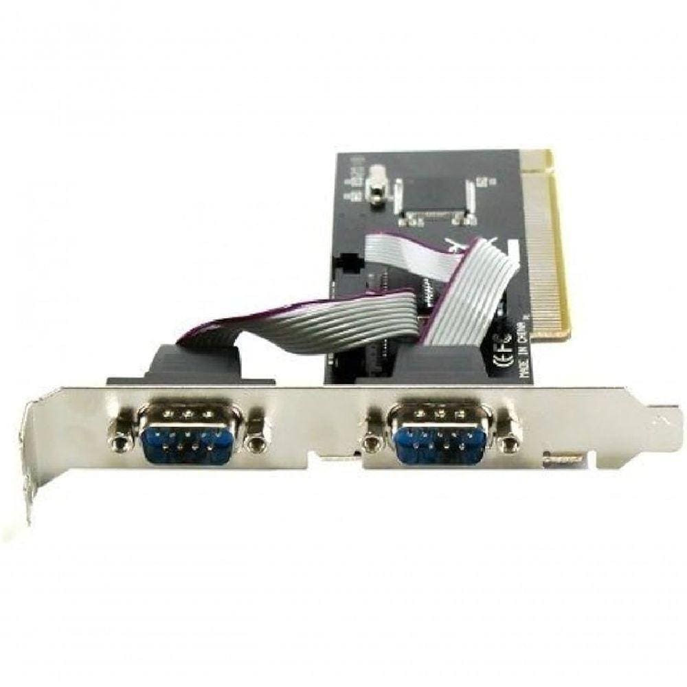 Placa Pci Jpss-01 Com 2 Serial E Perfil Baixo -