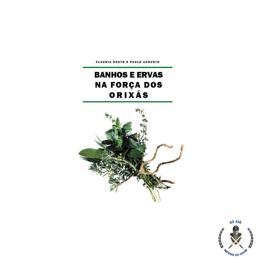 Livro Miniatura - Banho E Ervas Na Força Do Orixá