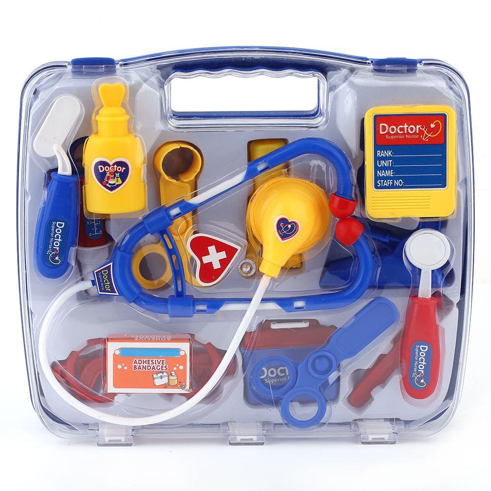 Kit educacional de brinquedo Precision Doctor, estojo médico para crianças
