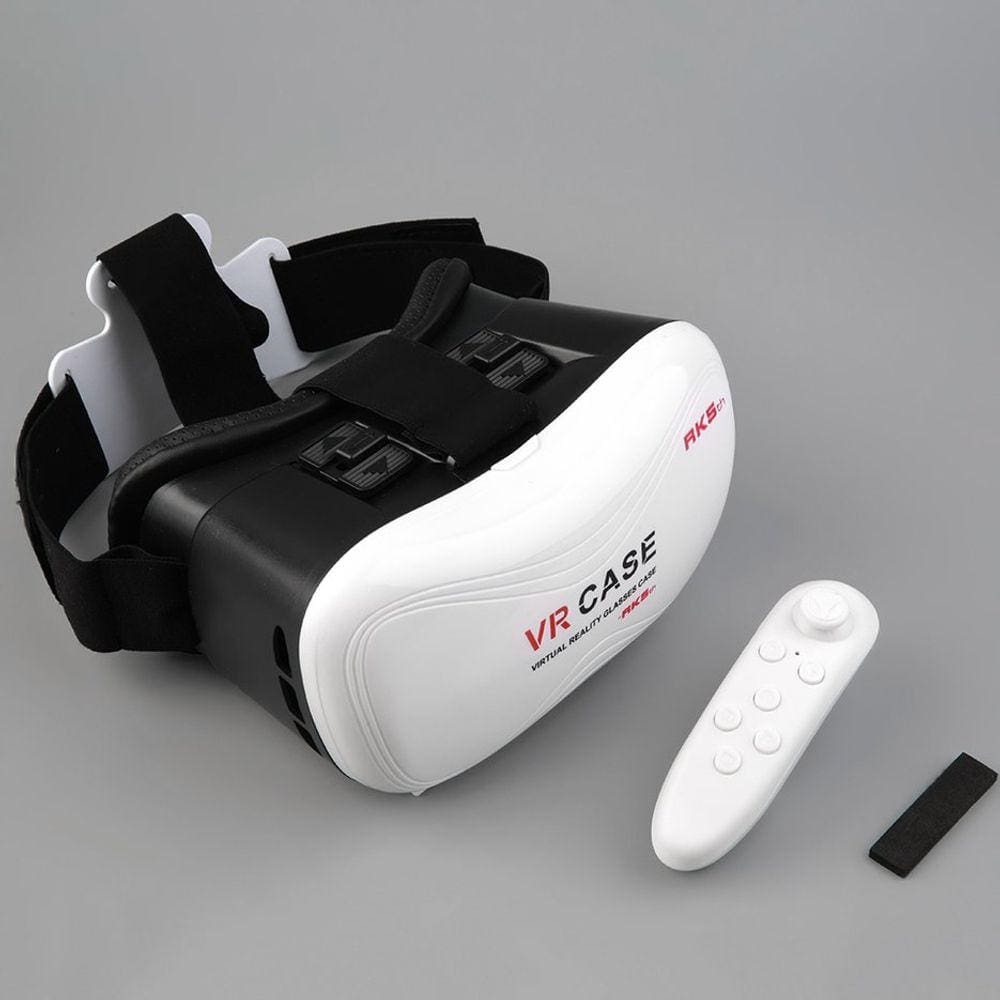 Caixa VR para óculos 3D de realidade virtual com controlador