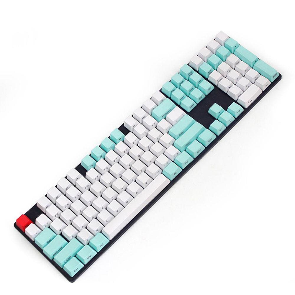 104 chave PBT perfil grosso lado impresso keycaps para cherr