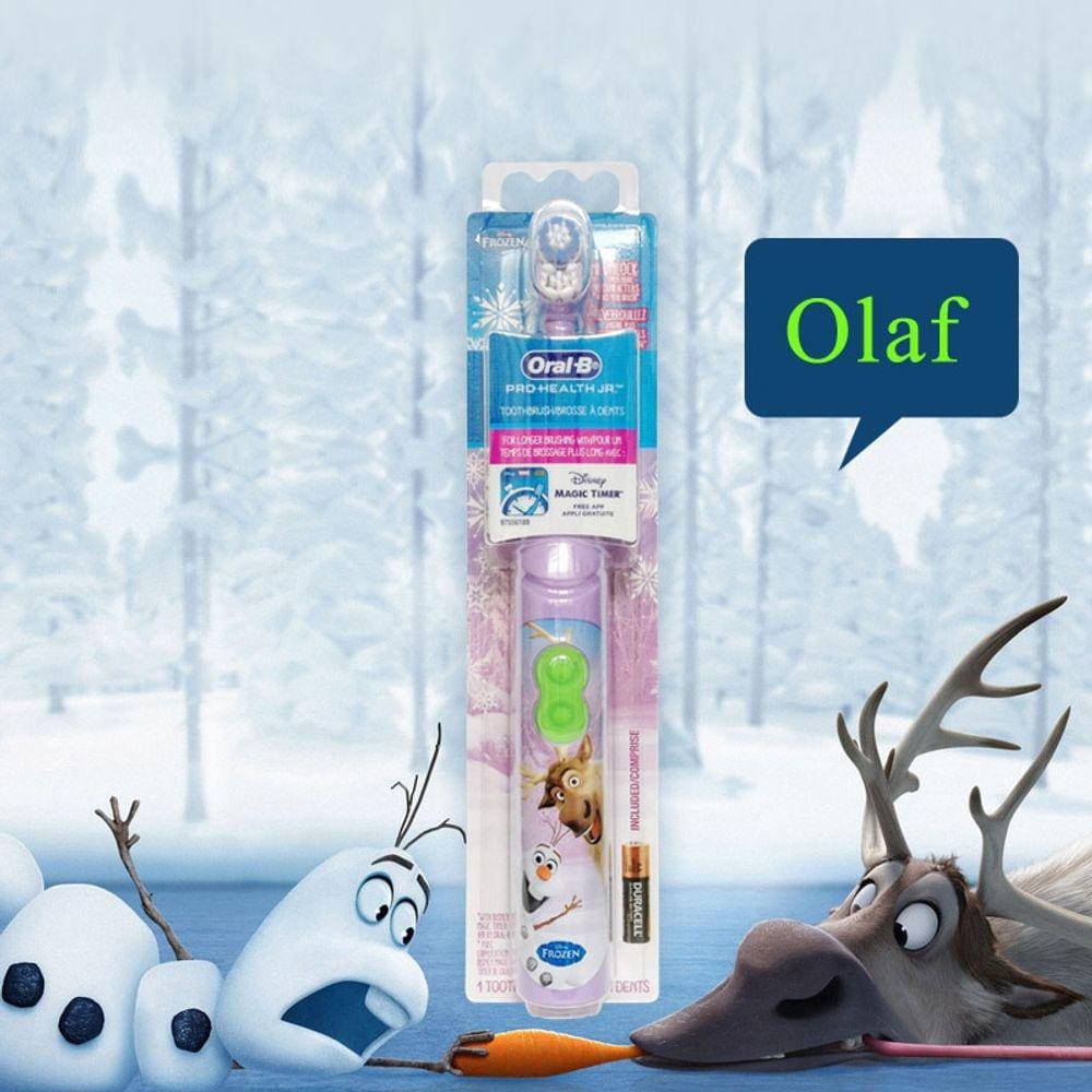 Escova de dentes elétrica Oral B para crianças Higiene Dental com 720