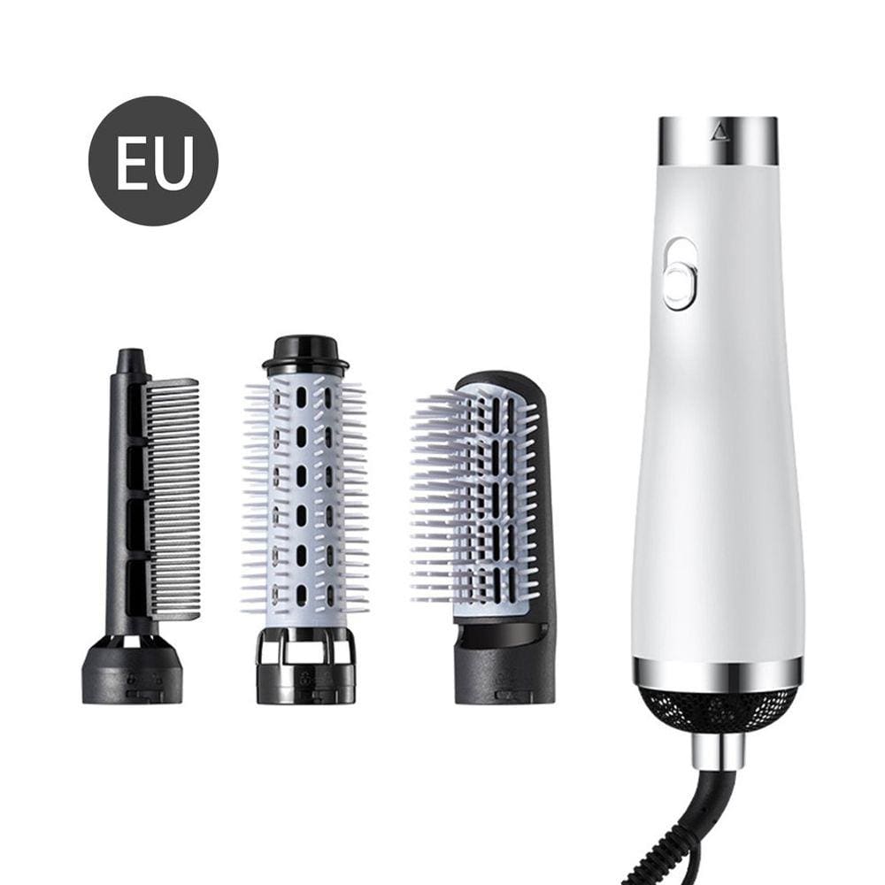 Escova de ar quente para secar e alisar o cabelo