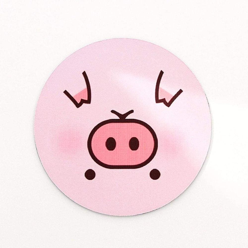Soft Mouse Pad Kawaii Round Mouse Pad Console Capa Tapete Suave