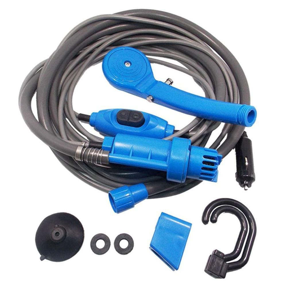 1 conjunto de chuveiro de carro ao ar livre chuva chuveiro de carro de motocicleta porto