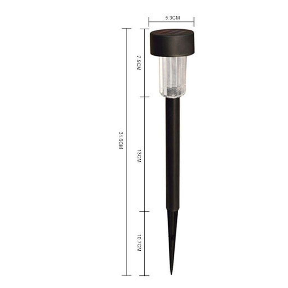 LED Solar Landscape Path Light Lawn Lamp Mount Ground