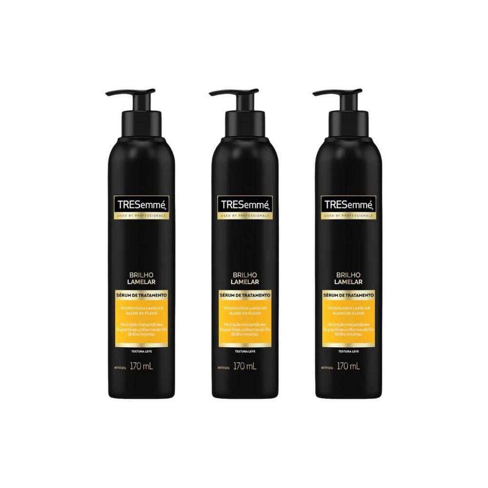 Serum Tresemme Brilho Lamelar 170Ml - Kit Com 3Un