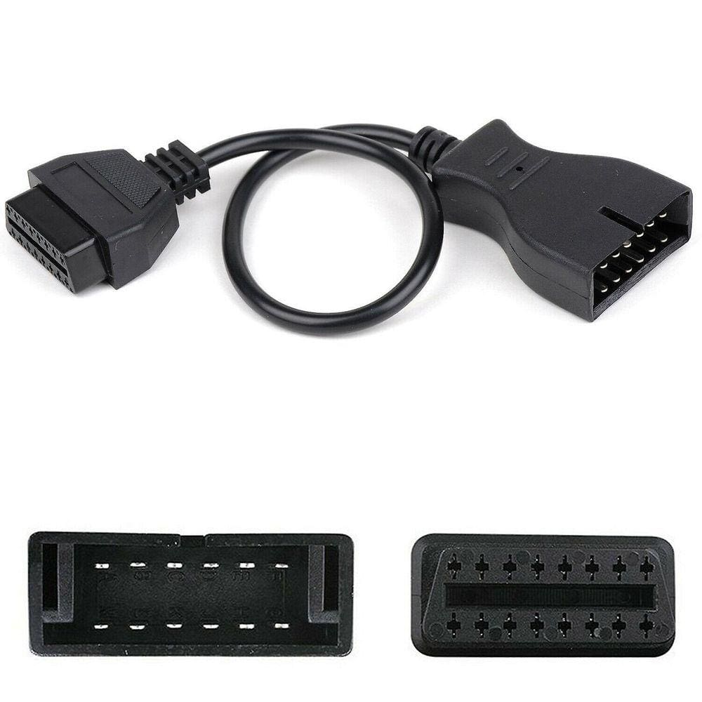 Cabo adaptador OBD1 para OBD2 (tamanho único)