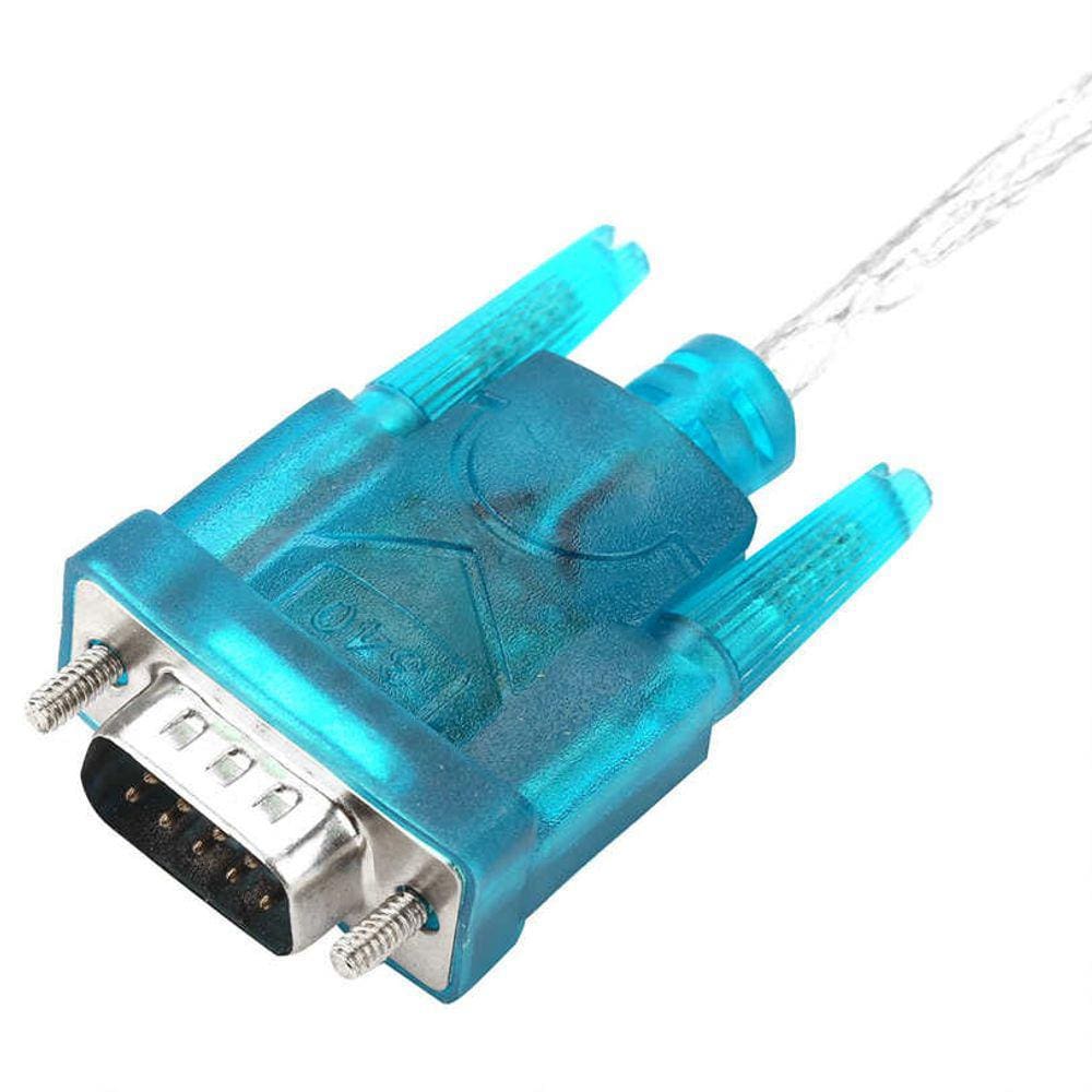 Cabo de programação PLC USB com nova porta serial de atualização