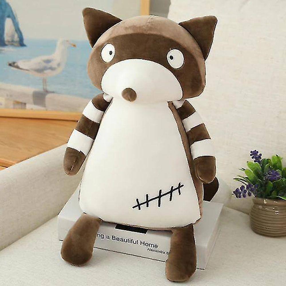 50cm Cute Raccoon boneca de pelúcia brinquedo pequeno panda brinquedo de pelúcia (B