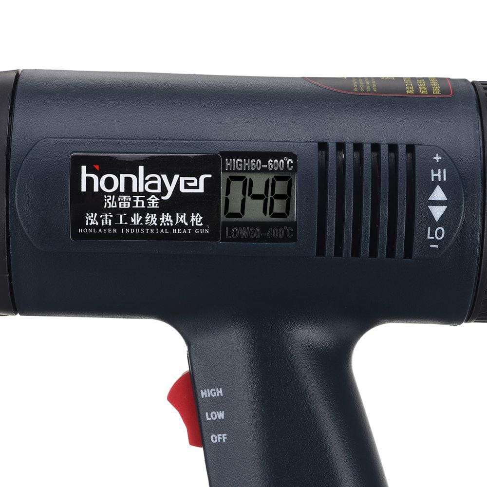 Secador de ar para soldar Display digital de 2000 W 600° C