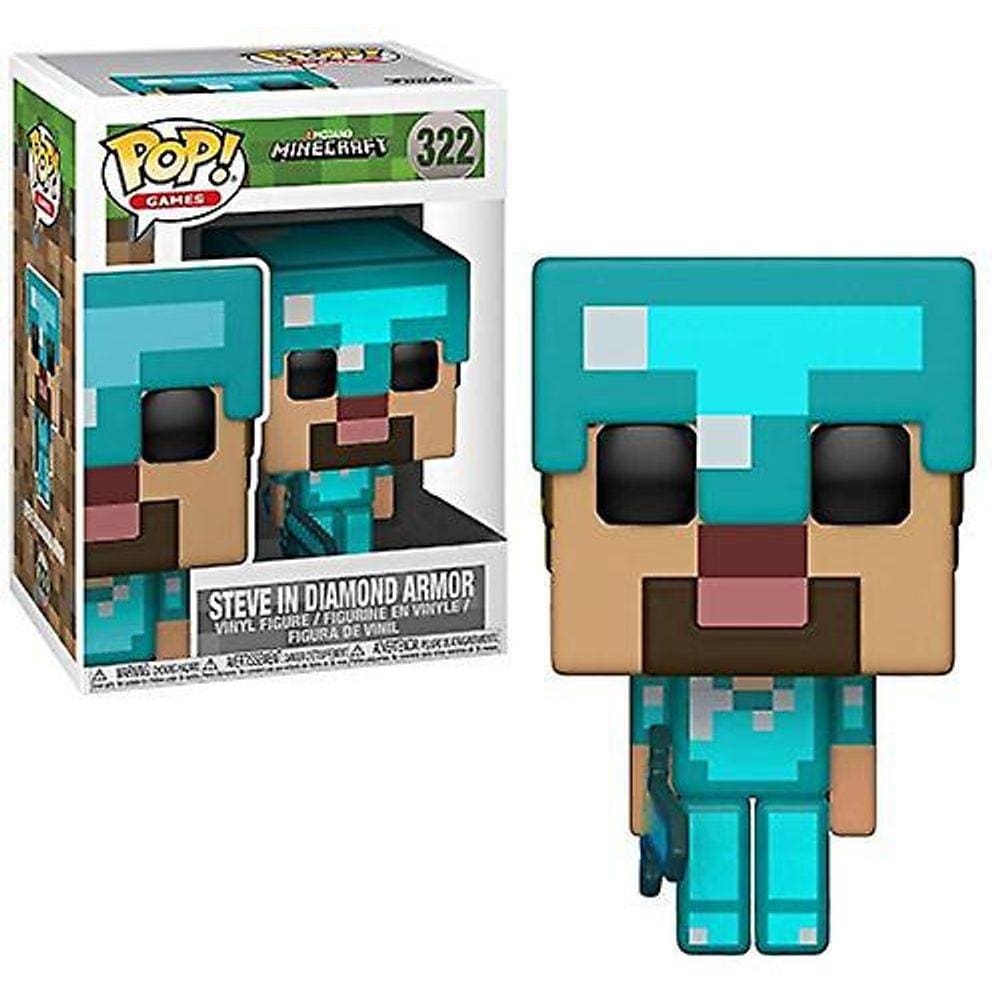 Minecraft My Worlds Decoração Figura Modelo Doll Toy(One Siz