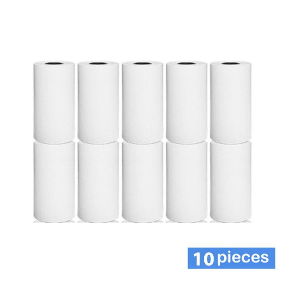 Etiqueta adesiva de papel térmico Paperang 57x25mm branca