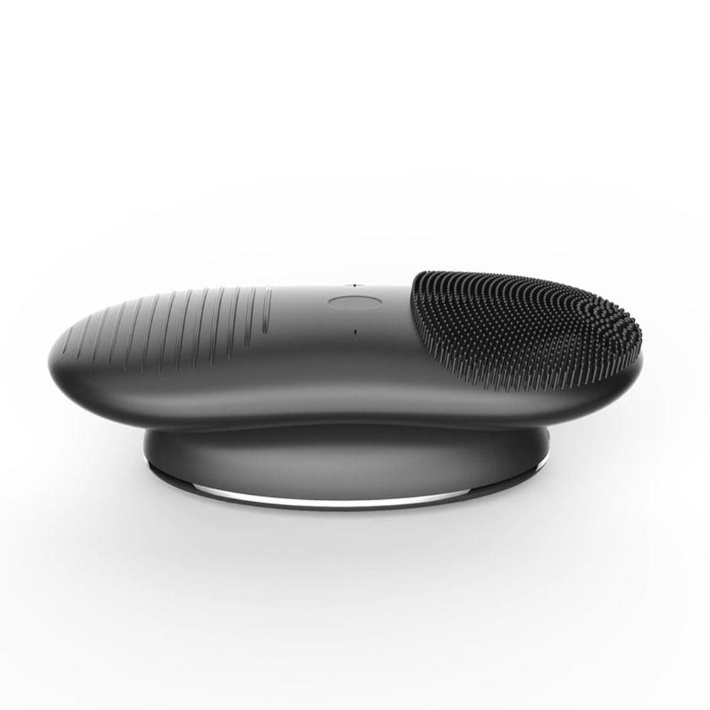 Máscara de limpeza facial elétrica com massageador de vibraç