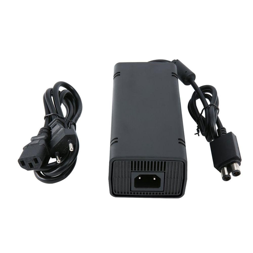 Cabo do adaptador do carregador da fonte de alimentação AC 100-240V para X-BOX 360