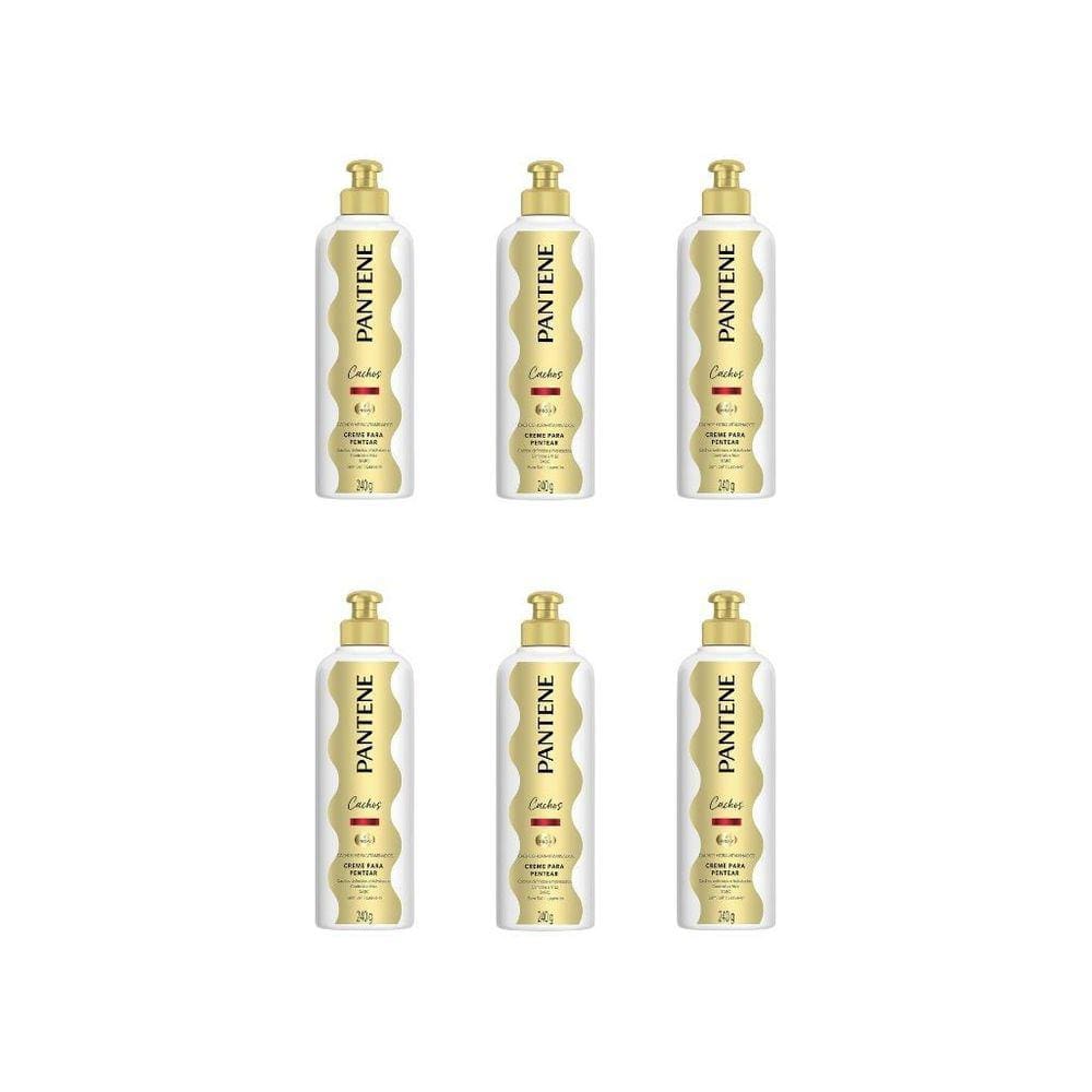 Creme Para Pentear Pantene 240G Hidra-Vit Cachos - Kit C/6Un