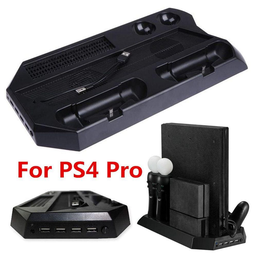 estação de resfriamento dupla cal ps4 pro ps VR com controlador
