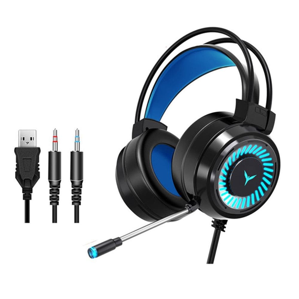 G58 Computer Gaming Headset 7.1 Canal com Fio 7 Lig Colorido
