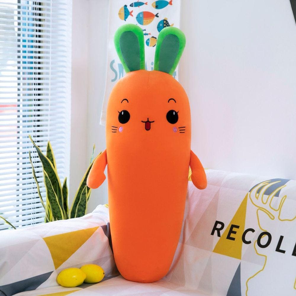 Perda de peso Algodão Esportes Almofada Cenoura Pelúcia Brinquedo Dormir L