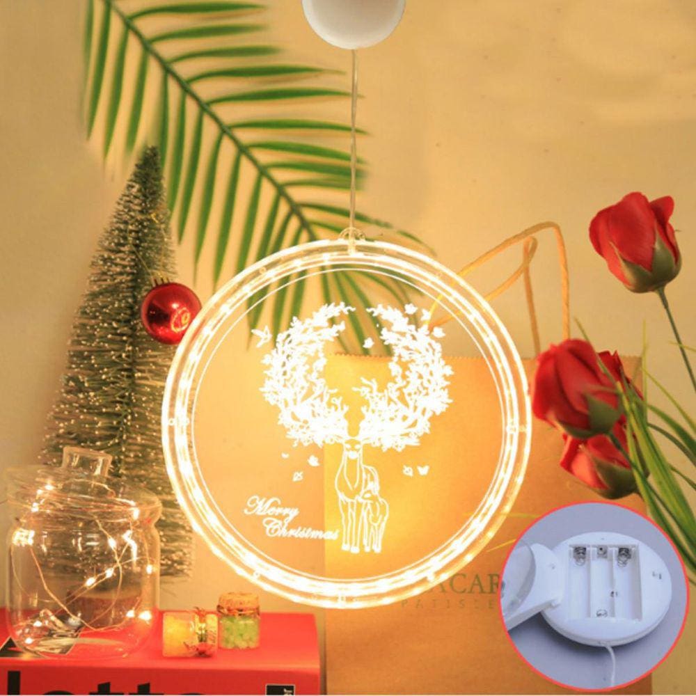Natal pendurado USB 3D janela lâmpada LED floco de neve flexível