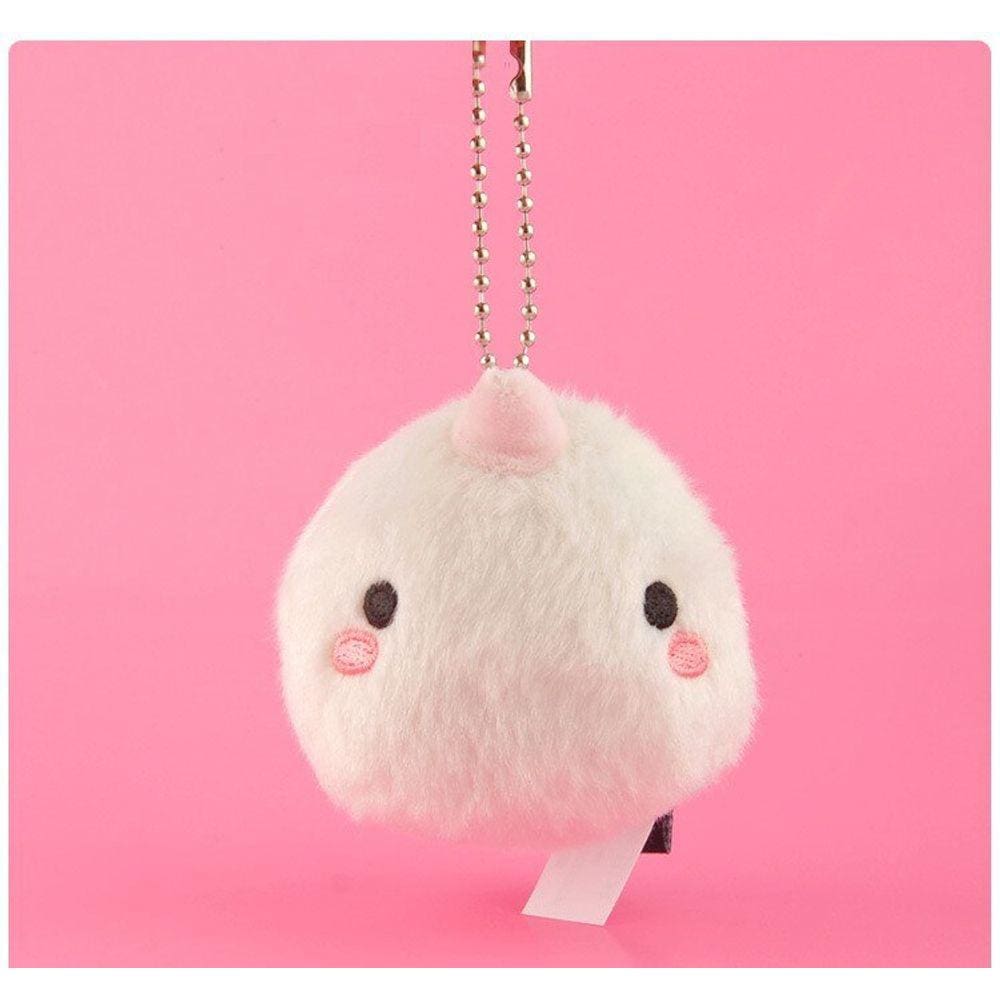 Monstro geométrico criativo unicórnio kawaii pelúcia pingente brinquedo