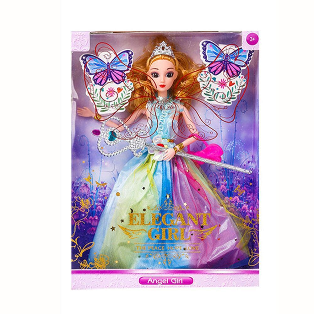 Conjunto de moda de boneca Barbie com movimento ilimitado de 32 cm para meninas