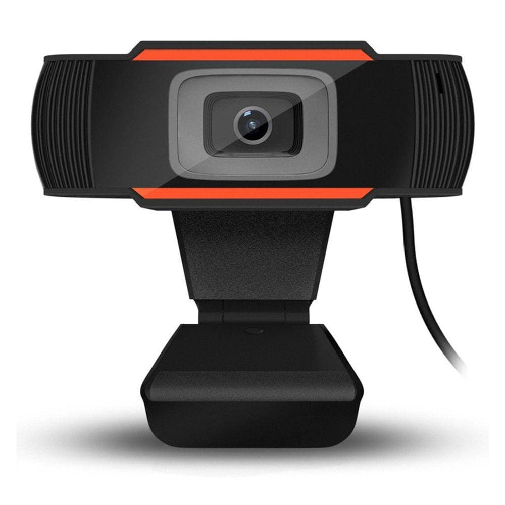 Câmera Giratória HD 720P Webcam USB Câmera Gravação de Vídeo Ca