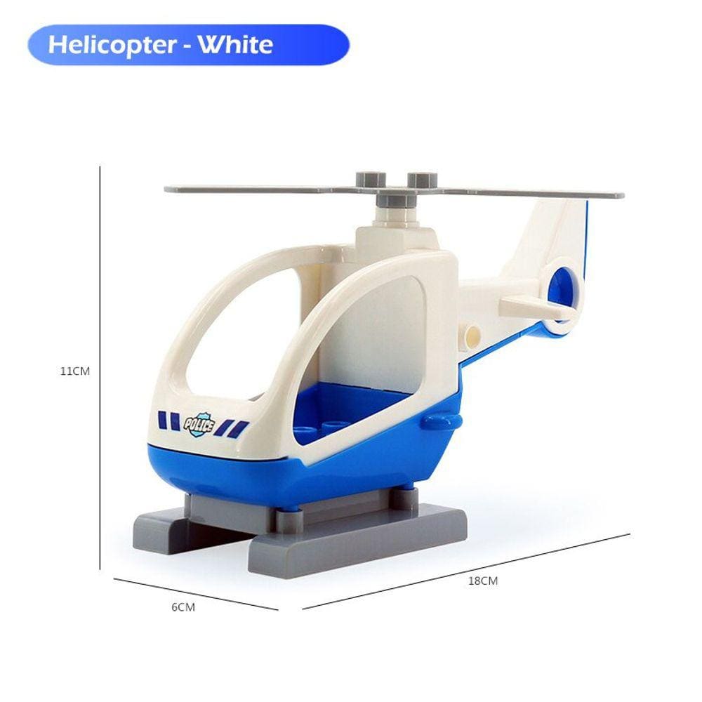 Blocos de construção Haifeng Duplos Bricks Parts Kids >3 anos