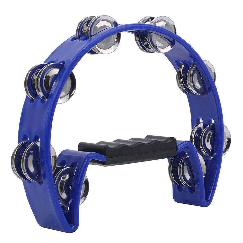 Pandeiro de linha única Tambourine Crescent para cantar