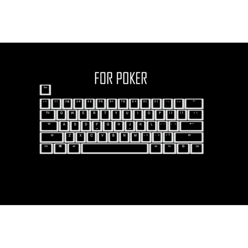 Pudim doubleshot keycap luz de fundo para keybo mecânico