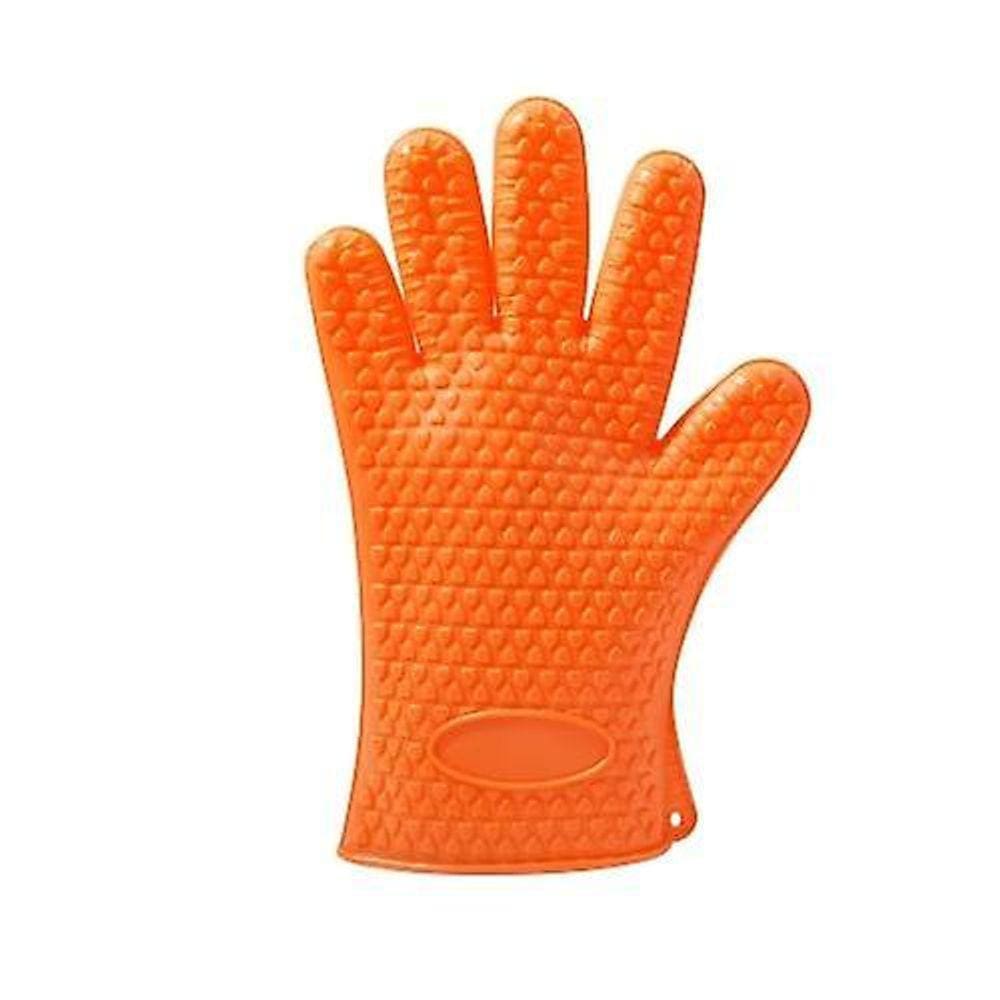 1pcs luva de silicone cozinha luvas resistentes ao calor ( um tamanho )