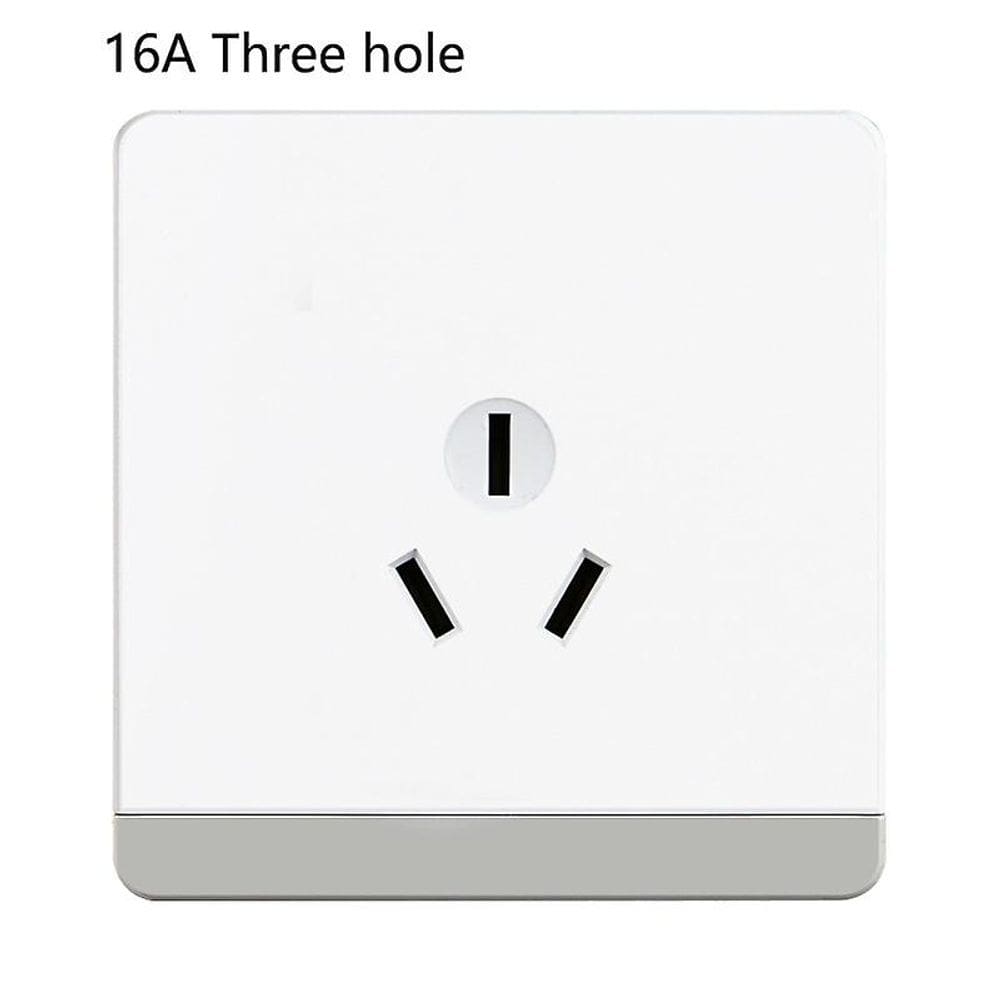 China CCC Padrão Soquete de Parede, Branco 86 Estilo Plug Socket O