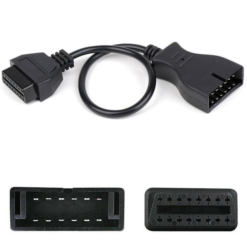 Cabo adaptador OBD1 para OBD2 (tamanho único)