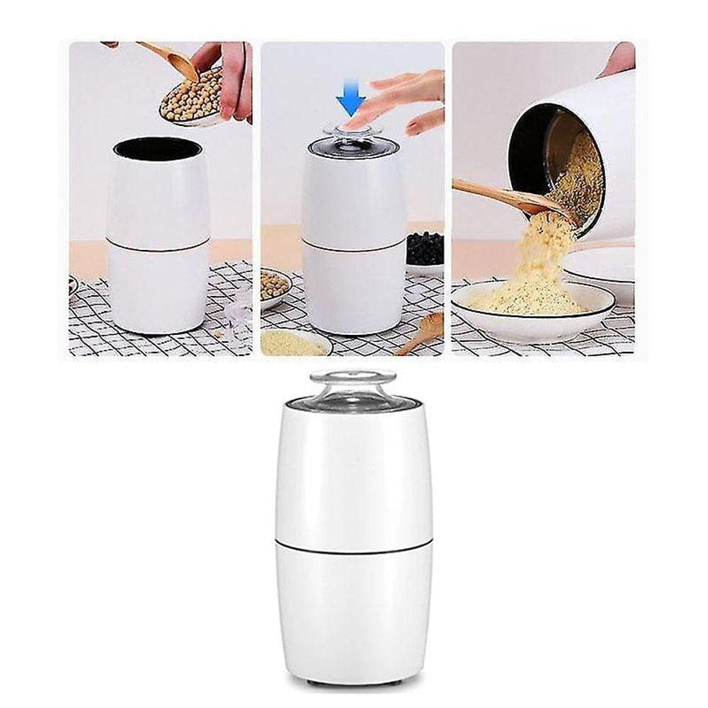Moedor de café elétrico pequeno moedor doméstico carregável F