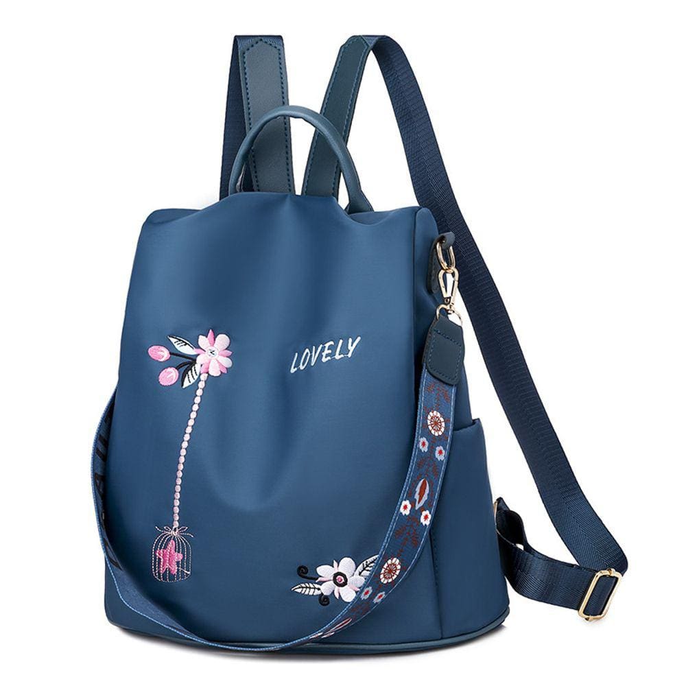 Bolsa de ombro impermeável School Oxford 32cm x 29cm x 11cm Bla