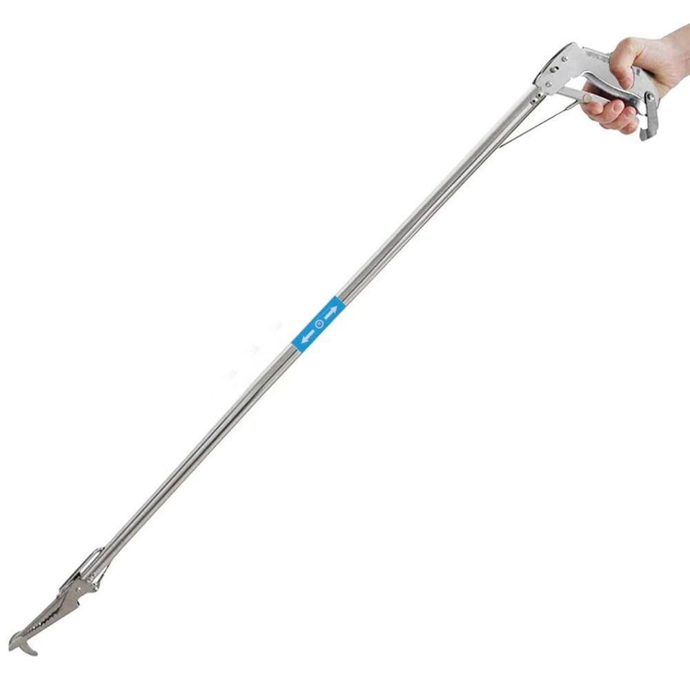 Espessamento de aço inoxidável cobra apanhador de enguia braçadeira cobra gato