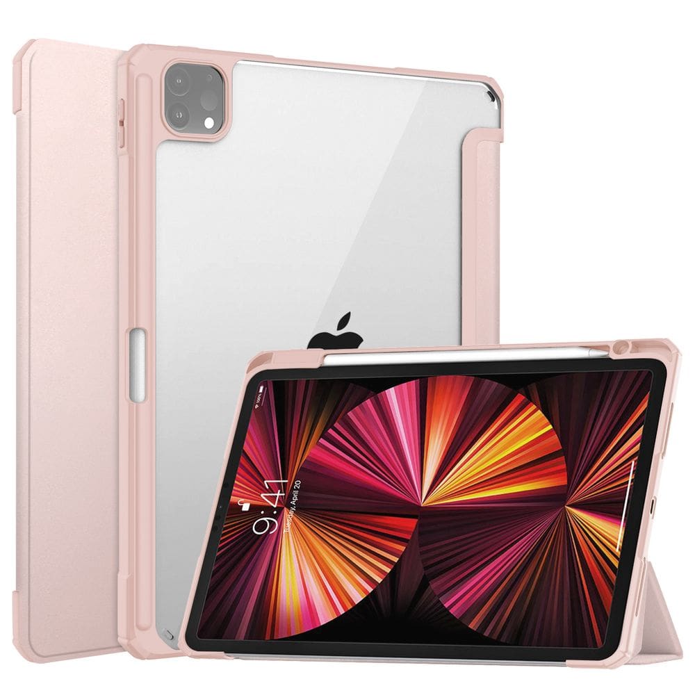 Capa para Pro 11 (2021) com suporte para lápis - Rosa
